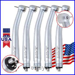 1-10 Dental High Speed Handpiece Push Button Clean head 4holes fit NSK PANA-MAX