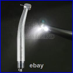 1-10 YABANGBANG High Speed Dental Fiber Optic E-generator LED Handpiece 2/4Hole