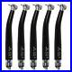 1-10Dental High Speed Handpiece 2/4H Air Turbine Standard Head NSK Style Black