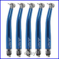 1-10Dental High Speed Handpiece 2/4H Turbine Standard Head Push fit NSK Blue