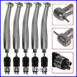 1-10Dental High Speed Handpiece Standard Head + Quick Coupler 4 Hole fit NSK UK