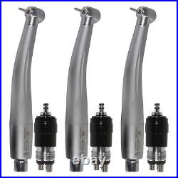 1-10Dental High Speed Handpiece Standard Head & Quick Coupler 4 Hole fit NSK UK