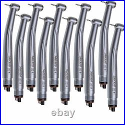 1-10NSK Style Dental High Speed Push button handpiece 4 hole Clean Head Sandent