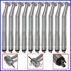 1-10NSK Style Pana Dental High Speed Handpiece Push Button Turbine 4Hole UK ZM1