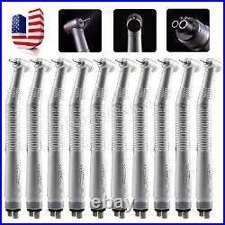 1-10Pcs NSK Style Dental High Speed Handpiece Push Button Turbine 4Holes Y1BA4