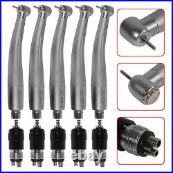 1-5Dental High Speed Handpiece Standard Head With 4Holes Quick Coupler fit NSK