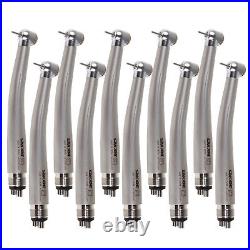 10 NSK Style Dental Fast High Speed Handpiece 4 Hole Push Button Turbine 4Hole