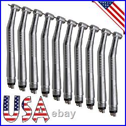 10 pieces NSK Pana Style Dental High Speed Handpiece Push Button 4/Holes SEASKY
