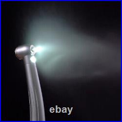 10Dental Fiber Optic LED Handpiece High Speed E-generator 4Holes Air Turbine M4