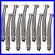 10Dental High Speed Handpiece Triple-Way Spray 4Hole Stainless Fit NSK SANDENT