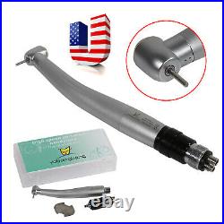 10NSK Style Dental High Speed Push Handpiece+4 Hole Quick Coupler Coupling USA