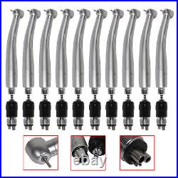 10NSK Style Dental High Speed Turbine Handpiece Large Head +Quick Coupler 4hole