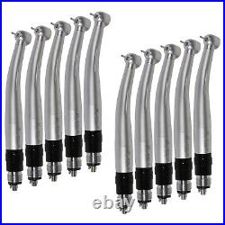 10NSK Style Dental High Speed Turbine Handpiece Large Head +Quick Coupler 4hole