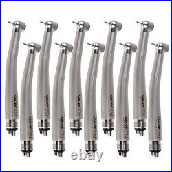 10PCS Dental High Speed Handpiece Clean Head 4Holes Push Button Fit NSK SANDENT