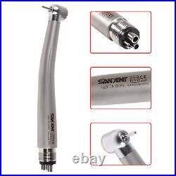 10PCS Dental High Speed Handpiece Clean Head 4Holes Push Button Fit NSK SANDENT