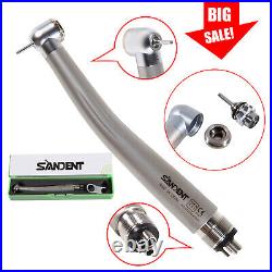 10PCS Dental High Speed Handpiece Clean Head 4Holes Push Button Fit NSK SANDENT