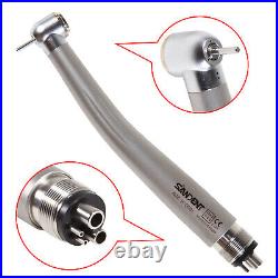 10PCS Dental High Speed Handpiece Clean Head 4Holes Push Button Fit NSK SANDENT