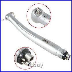 10X Dental High Speed Handpiece Turbine 4H Push Button Head 4 Holes