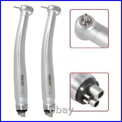 10X Dental High Speed Handpiece Turbine 4H Push Button Head 4 Holes