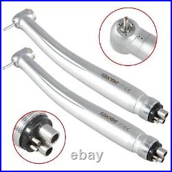 10X Dental High Speed Handpiece Turbine 4H Push Button Head 4 Holes