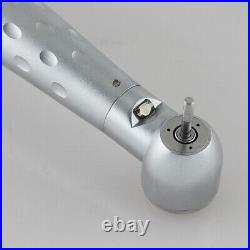 10pcs Denshine Dental High Speed Fiber Optic LED Push Handpiece 3 SPRAY 2 Holes