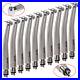 10pcs NSK Style Dental Fast High Speed Handpiece 4 Hole Push Button Turbine 4-H