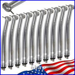 10pcs New SANDENT NSK Style Dental High Speed Handpiece Push Button 4/2Hole FGUS