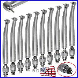 10x Dental High Speed Push Button Clean Handpiece 4H Quick Coupler fit KAVO GB4