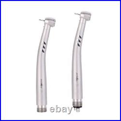 3X Dental LED High Speed handpiece Fiber Optic E-generator Contra Angle Turbine