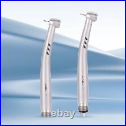 3X Dental LED High Speed handpiece Fiber Optic E-generator Contra Angle Turbine