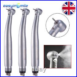 3pc Dental High Speed Handpiece fast Triple water spray LED 4 Hole EASYINSMILE