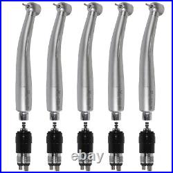 5Dental High Speed Turbine Handpiece Large Head with Quick Coupler 4 hole fit NSK
