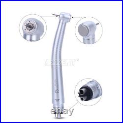 5PCS COXO Dental High Speed Handpiece Standard Push Button 3 Water Spray 4 Holes