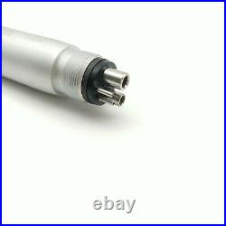 5PCS Dental LED Fiber Optic High Speed Handpieces Push Button Egenerator 4 Holes