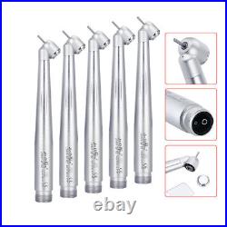 5PCS NSK Style Dental 45° Surgical High Speed Handpieces Standard Head 2 Holes