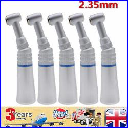 5Pcs Dental Push Button Slow Low Speed Contra Angle Handpieces 2.35mm UK