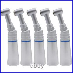 5Pcs Dental Push Button Slow Low Speed Contra Angle Handpieces High Torque