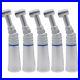 5Pcs Dental Push Button Slow Low Speed Contra Angle Handpieces High Torque