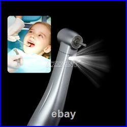 5X Dental Electric 15 Increasing Fiber Optic Contra Angle Handpiece Push Button