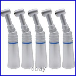 5X Dental Push Button Slow Low Speed Contra Angle Handpieces 2.35mm High Torque