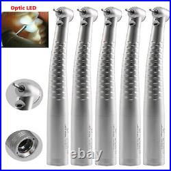 5X YB6 Standard Dental High Speed Fiber Optic LED Handpiece fit LED Coupler YB6