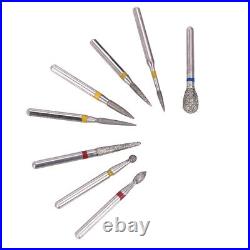 AZDENT Dental Diamond Bur FG Composite Resin Kit FG114 For High Speed Handpiece