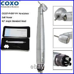 COXO Dental 45° Surgical LED High Speed Handpiece Self Power Turbine 2 Holes NSK