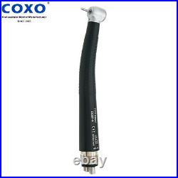 COXO Dental Colorful High Speed Handpiece Air Turbine Anti-retraction 2/4 Holes