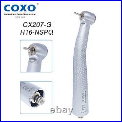 COXO Dental Fiber Optic Handpiece High Speed Turbine For Kavo NSK Sirona Coupler