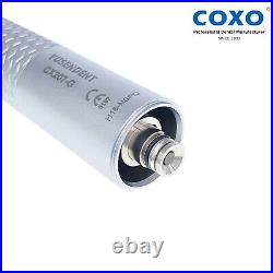 COXO Dental Fiber Optic Handpiece High Speed Turbine For Kavo NSK Sirona Coupler