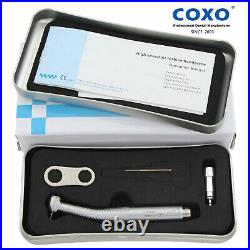 COXO Dental Fiber Optic Handpiece LED High Speed Turbine GW RQ Coupling 6 Pin