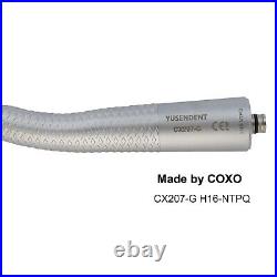 COXO Dental Fiber Optic LED High Speed Handpiece For KAVO NSK WithH Coupler 6 Hole