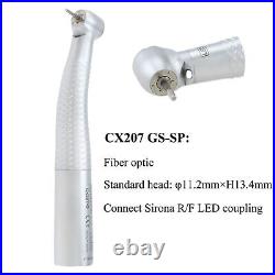 COXO Dental Fiber Optic LED High Speed Turbine Handpiece Fit Kavo NSK Sirona