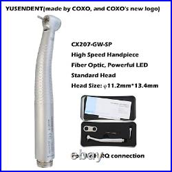 COXO Dental High Speed Fiber Optic Handpiece 4/6H Coupler Fit Kavo MULTIflex NSK